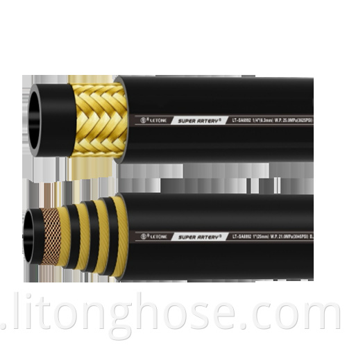 Wire Wound Hydraulic Hose